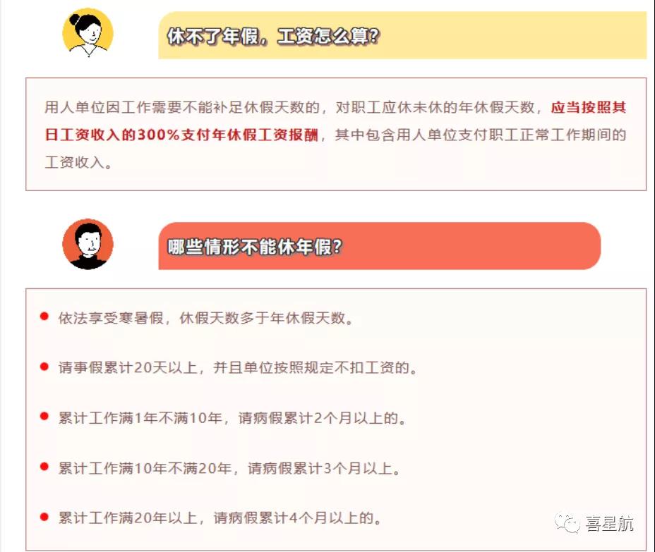 你有多少天年假呢？(圖2)